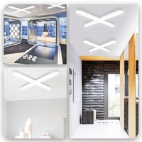 Lampe croisée LED 55W moderne Spot en plastique Matériau de base Plafonniers pour hôpitaux Prix d'usine en gros Produit populaire