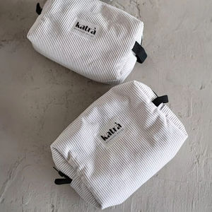 Pochette Cosmetica da Viaggio Trapuntata in Velluto Personalizzata con Logo Professionale per Pennelli da <span class=keywords><strong>Trucco</strong></span> e Articoli da Toeletta - Product Image 4