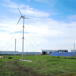 Sistema Híbrido de Generación Solar <span class=keywords><strong>y</strong></span> Eólica de 10KW de Bajo Mantenimiento para Proyectos Públicos <span class=keywords><strong>y</strong></span> Campos Petroleros <span class=keywords><strong>y</strong></span> de <span class=keywords><strong>Gas</strong></span> - Product Image 5