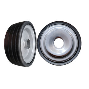 Cales de roue en caoutchouc robuste de 8 pouces roues en caoutchouc solide 8*1.75 8*2.5for tondeuse à gazon bétonnière - Product Image 5