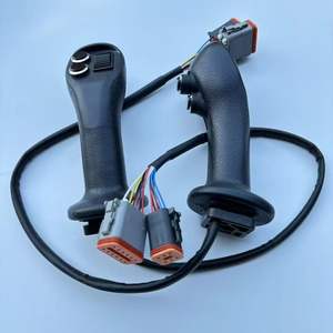 Pegangan tuas kontrol Carter dengan bagian penggali penutup debu berperekat untuk mesin konstruksi katup Aluminium - Product Image 4