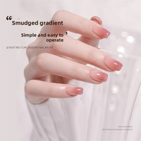 Stylo de mélange pour dégradé de vernis à ongles, pinceau à poudre à pointe en silicone, tampon de gaufrage, outil multifonctionnel pour estomper les couleurs des ongles