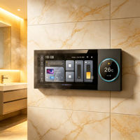 Panneau de commande intelligent Tuya F6-1 Android pour la maison, écran tactile IPS 6 pouces 1440x720, passerelle Zigbee, application, développement 485, relais 2 voies