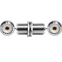 Adaptateur coaxial RF UHF femelle-femelle SO239, prix d'usine en gros, fabrication
