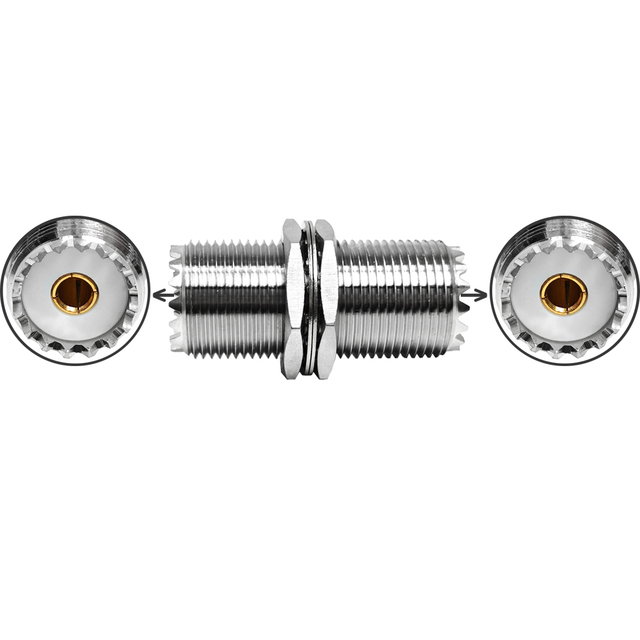 Wholesale Factory Price UHF Female to Female SO239 RF Coaxial Adapter Manufacture
