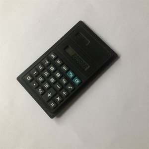 Black Digital Calculator With Battery Power Small Screen ABS Material For Office Use - Product Image 5