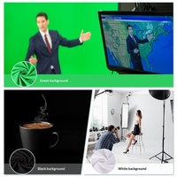 Perlengkapan Pencahayaan Softbox Fotografi untuk Pemotretan Produk, Latar Belakang, Pakaian Potret, Lampu Pengisi Dalam Ruangan untuk Siaran Langsung, Kit Flash
