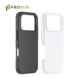Coques de téléphone vierges Prosub DIY TPU+PC pour la sublimation, pour la série 16, revêtement 3D, <span class=keywords><strong>coque</strong></span> robuste 2 en 1 avec protection à 360 degrés, antichoc - Product Image 6