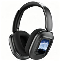 Audífonos Inalámbricos Over-Ear ANC Hybrid BT 6.0 con Cancelación Activa de Ruido, Batería Reemplazable, Resistentes al Agua IPX5, Dinámicos para Deportes y Viajes