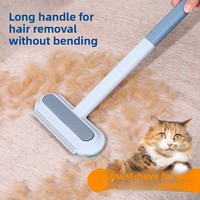 ShengAnXin Brosse anti-poils pour animaux de compagnie en polaire PP, grattoir à fourrure, rouleau adhésif pour éliminer les poils de chats et chiens sur canapés et lits