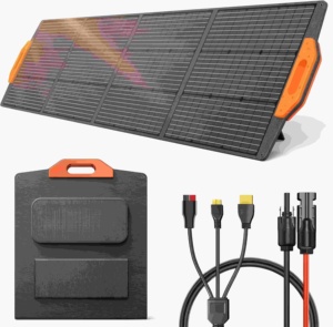 Station d'alimentation portable F2400 2400W 2048Wh avec batterie LiFePO4, 6 prises CA 110V, 16 ports, charge solaire rapide en 1,5h - Product Image 3