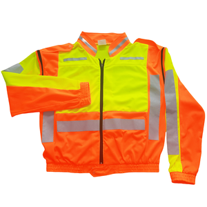 Ropa de trabajo de alta visibilidad personalizada, seguridad reflectante, transpirable, chaqueta Mest Hi Vis - Product Image 3