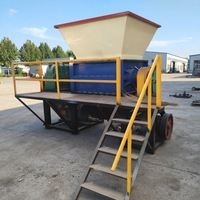 Ligne de séparation magnétique intégrée pour le broyage de câbles usagés et la granulation de panneaux composites, avec élimination du fer