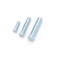 #8 #10 1/4 "ASTM A325 A307 Gr2 Gr5 ASTM 193 B7 Bleu Blanc Jaune Galvanisé Zinc FH FHS FHA Tête Plate Self Clinching Stud Bolt