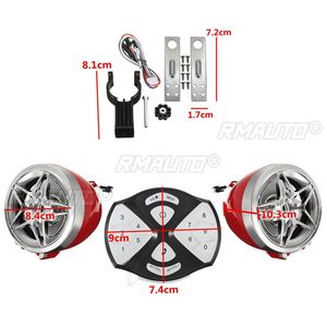 Motorstudio Audio Geluidssysteem Stereo Speakers Fm Radio Mp3 Muziekspeler Scooter Atv Afstandsbediening <span class=keywords><strong>Alarm</strong></span> <span class=keywords><strong>Speaker</strong></span> Scooter - Product Image 2