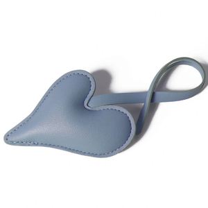 Cute Irregular Heart-shaped <b>Bag</b> <b>Charms</b> Colorful PU Leather Puffy Pendant Keychain <b>Bag</b> Backpack Wallet Car Accessory Welcome Gift - Product Image 4