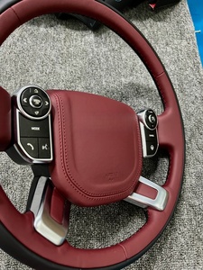 Accesorios Interiores, Volante Rojo y Negro para Land Rover Range Rover Vogue <span class=keywords><strong>2023</strong></span>+, Volante - Product Image 2