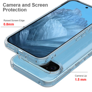 Para <span class=keywords><strong>Google</strong></span> <span class=keywords><strong>Pixel</strong></span> Case <span class=keywords><strong>Funda</strong></span> transparente a prueba de golpes PC TPU <span class=keywords><strong>2</strong></span> en 1 <span class=keywords><strong>Funda</strong></span> de teléfono transparente magnética para <span class=keywords><strong>Google</strong></span> <span class=keywords><strong>Pixel</strong></span> 10 Pro XL 9A 9 Pro - Product Image 3