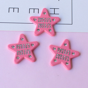 Grandi ciondoli in resina a forma di stella con brillantini, Kitty Melody, di grandi dimensioni, decorazione <span class=keywords><strong>fai</strong></span> <span class=keywords><strong>da</strong></span> <span class=keywords><strong>te</strong></span> per custodie del telefono, cabochon in resina, ciondoli in resina per decorazione - Product Image 4
