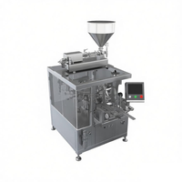Machine de remplissage automatique de liquides à piston électrique avec contrôle PLC, pompe/moteur pour l'emballage de boissons, d'aliments et de produits en sacs plastiques