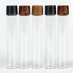 Tubes en verre transparent torsadés pré-emballés personnalisés, 115 mm, 116 mm, 120 mm, 125 mm, emballage <span class=keywords><strong>de</strong></span> tubes en verre à pousser et à tourner - Product Image 2