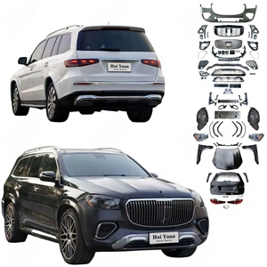Kit de Carrocería de Alta Calidad en Material PP+ABS para Benz X166 2013-2019 GL/GLS 350 400 500 550 <span class=keywords><strong>4MATIC</strong></span>, Actualización al Estilo <span class=keywords><strong>Maybach</strong></span> X167 2024 - Product Image 1