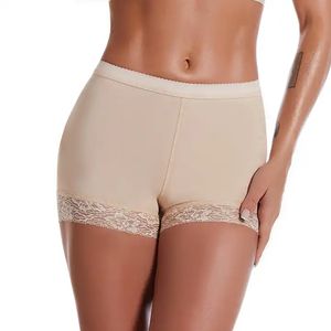 Faja Pantalón Moldeadora para <span class=keywords><strong>Mujer</strong></span> Talla Grande con Relleno Levanta Glúteos y Control <span class=keywords><strong>de</strong></span> Abdomen en Encaje Tipo Bóxer - Product Image 6