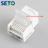 UTP RJ45 Socket Amp 8P8C Femelle UTP Connecteur Adaptateur Conector Inline RJ45 Connector