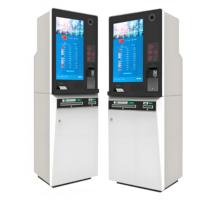 Mesin ATM Bank Penukar Mata Uang Asing Otomatis dengan Dispenser Uang Kertas dan Koin serta Pemindai Kode Batang