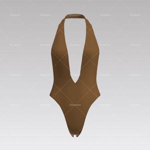 ชุดบิกินี่แบบสามมิติสั่งทำพิเศษ สายเดี่ยวเอวสูง พร้อมกางเกงในแบบ Thong ชุดว่ายน้ำสองชิ้นสำหรับผู้หญิง ลายรุ้ง ชุดชายหาดและชุดว่ายน้ำ ตัวอย่างฟรี - Product Image 3