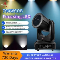 Rendimiento interior de alta calidad LED COB 700W Cabezal móvil Enfoque Montado en superficie Foco LED Luz de escenario