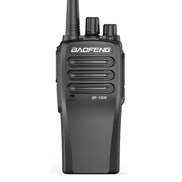 High Quality BF-1909 Analog Walkie Talkie 10W Output Power VOX Function 2500-3000mAh Battery English Interface 400-470MHz