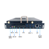 Mini PC OPS de Alto Rendimiento Integrado, 19V, 4K, Inteligente, 80 Pines, para Pizarra Interactiva