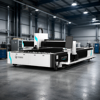 YIHAI 4020 3000W Découpeuse laser fibre CNC 3 axes à refroidissement par eau pour découpe industrielle de tôles, haute précision, rigidité, IA intégrée