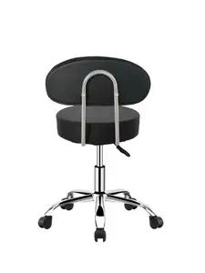 Turn Work Adjustable Rolling Stool