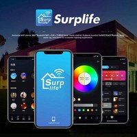 Ampoule LED intelligente Wi-Fi RGB E27 en aluminium 10W avec contrôle vocal sans fil et télécommande, certifiée ETL ROHS pour une utilisation optimisée avec le rythme musical