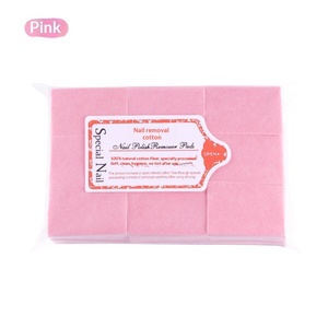 Lingettes jetables en boîte pour le retrait du vernis à ongles, lingettes nettoyantes pour gel dur, pour manucure et dépose par trempage - Product Image 1