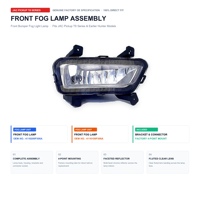 Paire de feux antibrouillard avant gauche et droit avec support pour camionnette JAC T8 T9, pièces de carrosserie automobile en gros