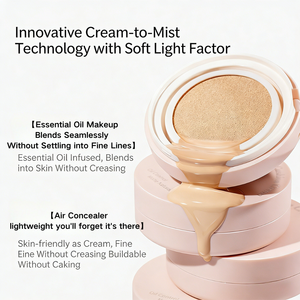 Crème <span class=keywords><strong>CC</strong></span> Air Cushion de Haute Qualité, Minérale, Luxueuse, Longue Durée, Hydratante, Marque Privée, Blanchissante, Correcteur de Teint, Maquillage - Product Image 3