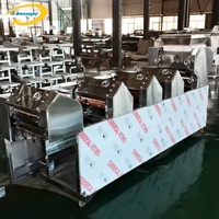 Machine à fabriquer des nouilles industrielle et commerciale automatique à haute efficacité en acier inoxydable chinois de haute qualité, garantie 1 an