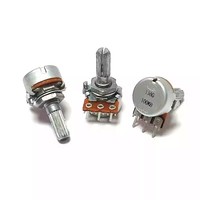Potentiomètre original d'amplificateur de volume à double canal ALPS RK16 10K 50K 100K A type B