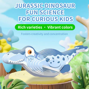 <span class=keywords><strong>Puzzle</strong></span> en bois et plastique <span class=keywords><strong>3D</strong></span> stéréoscopique personnalisé, jouet éducatif pour enfants et adultes, coffret cadeau premium - Product Image 1