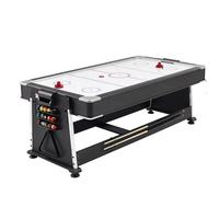 Table de jeu multifonctionnelle rotative en MDF 7 pieds 4 en 1 à prix de gros à vendre