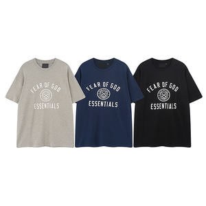 Chemise unisexe à manches courtes FOG avec imprimé badge de la série High Street Holiday pour l'été - Product Image 1