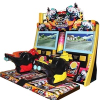 Machine d'arcade à pièces vidéo 3D HD Super Bike et simulateur de voiture de course Jeu de course automobile et simulateur de jeu de pièces de monnaie