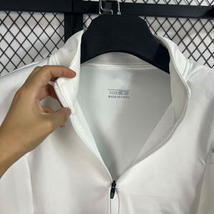 เสื้อกีฬาแขนยาวสำหรับผู้ชาย, เสื้อกีฬาแห้งเร็วกลางแจ้งมีซิปครึ่งตัวสำหรับฤดูใบไม้ผลิฤดูใบไม้ร่วง - Product Image 3