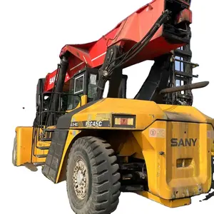 Good condition used Sany 45T rough terrain used truck mounted mobile crane with spare parts cheap for sale