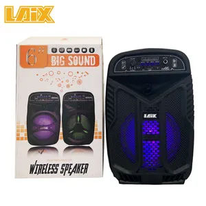 Laix LX-2061 6.5" blue--tooth speaker 2020 new product hotsale good quality 6.5 inch pa speaker blue--tooth cheap factory price