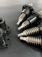 Vis trapézoïdale à double démarrage TR16x8(P4) personnalisée avec écrou en POM |   Fil de plomb de 8 mm pour systèmes de mouvement linéaire OEM