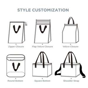 Sac isotherme portable, sac isotherme pour le déjeuner, sac isotherme en aluminium - Product Image 6